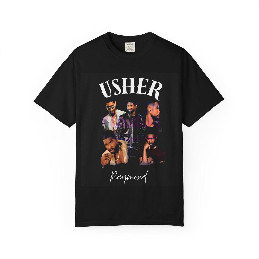Tour Tee — Usher Collage Concert Shirt