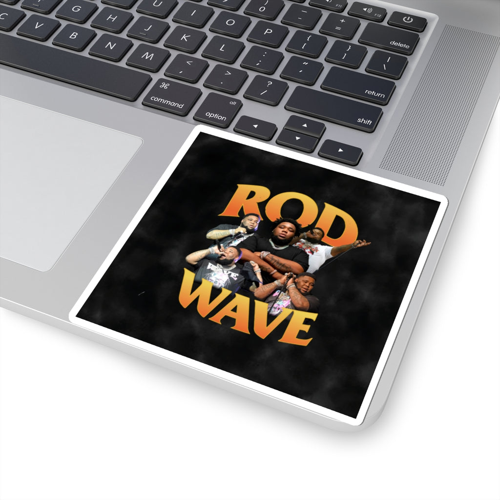 Rod Wave Sticker — Hip-Hop Artist Collage Kiss-Cut Sticker