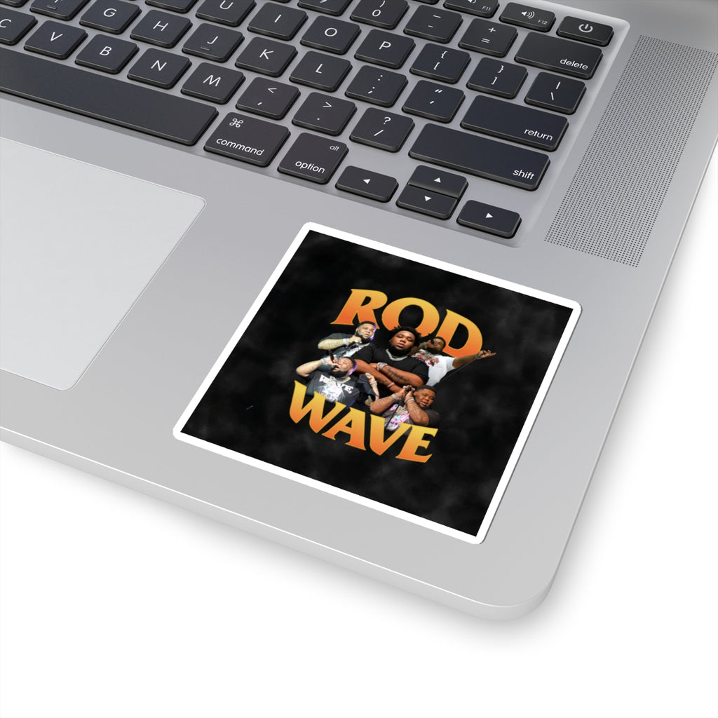 Rod Wave Sticker — Hip-Hop Artist Collage Kiss-Cut Sticker