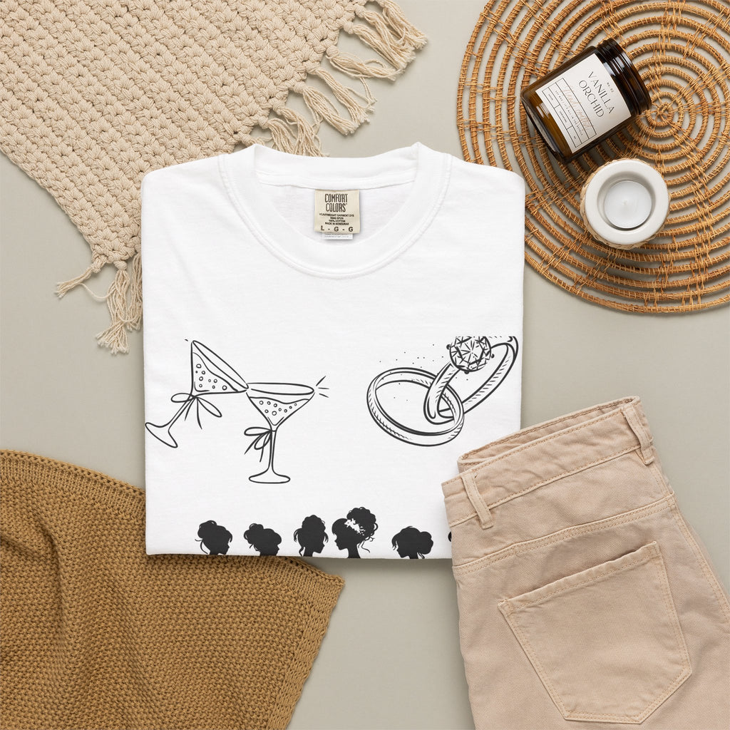 Wifey To Be T‑Shirt — Bachelorette Bride Squad Tee