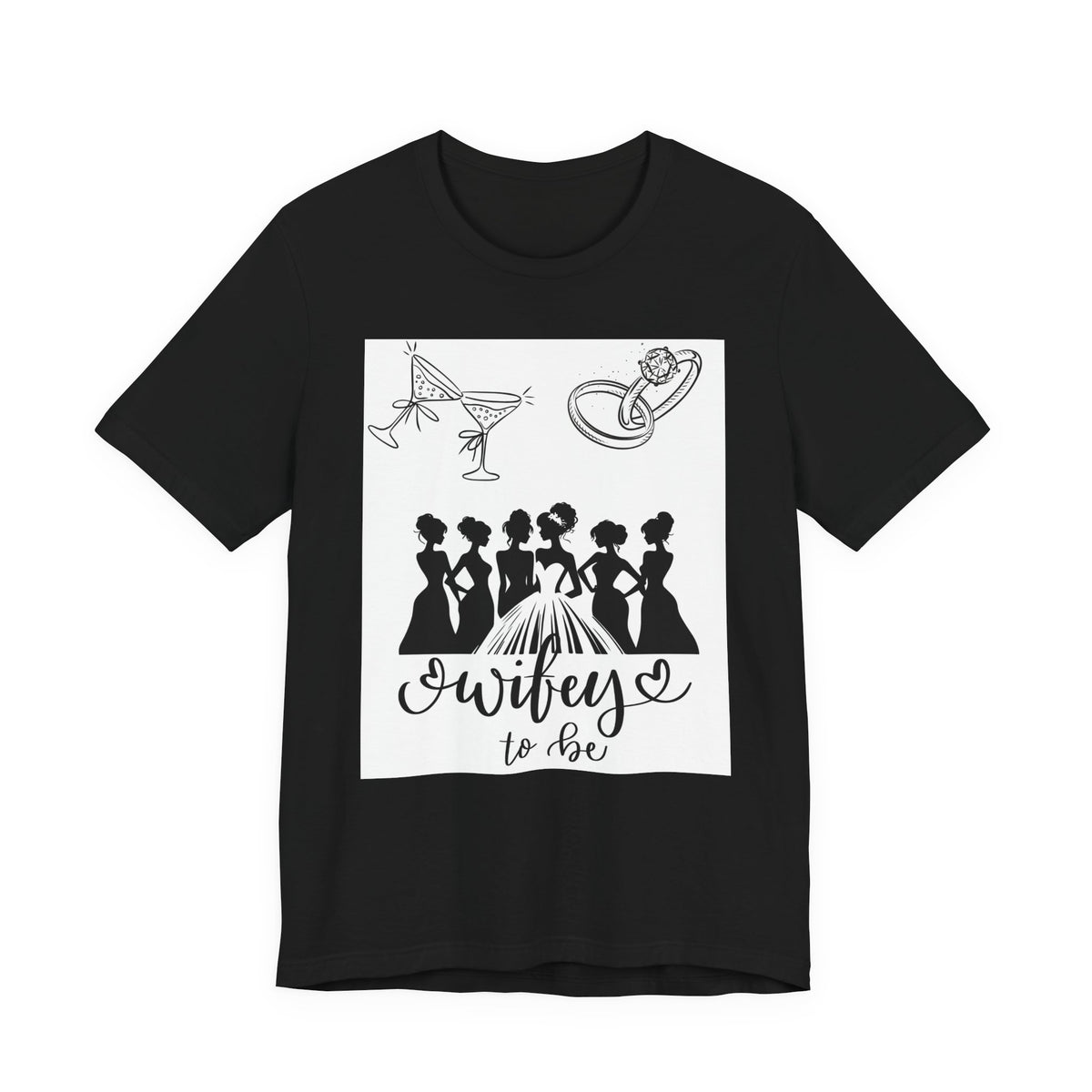 Wifey To Be Tee - Bachelorette Party Bride Shirt