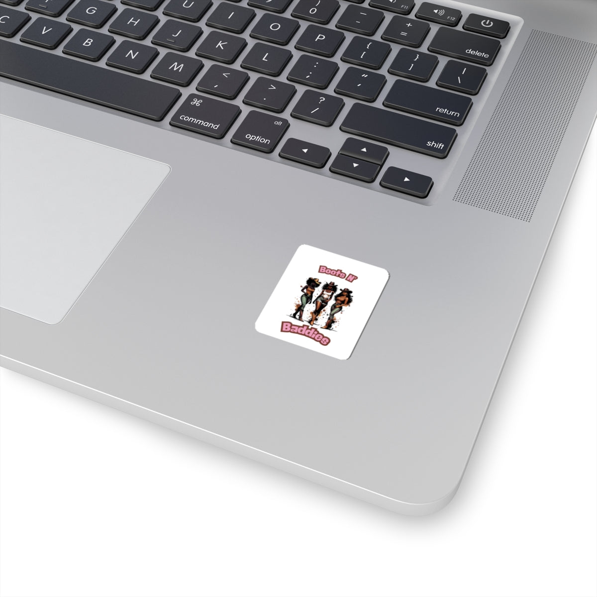 Kiss-Cut Sticker — "Boots N' Baddies" Retro Girl Squad Decorative Decal