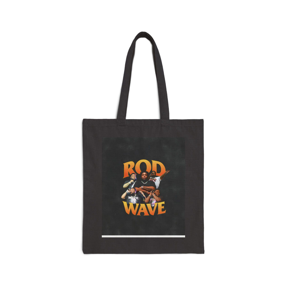 Rod Wave Graphic Tote Bag — Retro Music Lyric Canvas Shopper