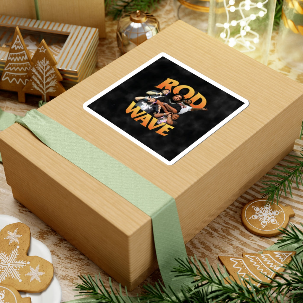 Rod Wave Sticker — Hip-Hop Artist Collage Kiss-Cut Sticker