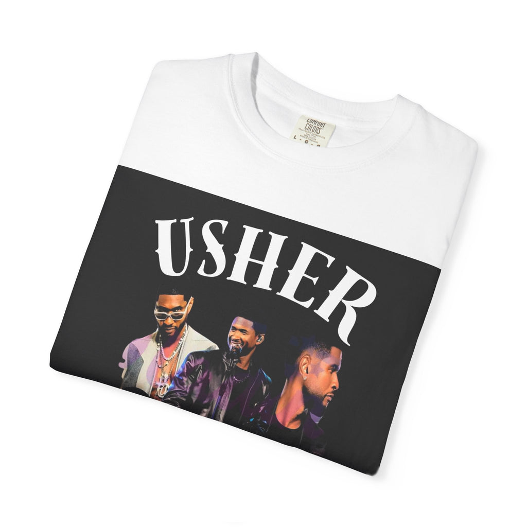 Tour Tee — Usher Collage Concert Shirt