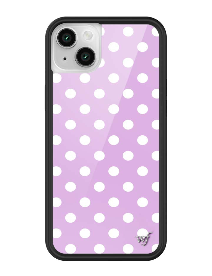 Polka Dot | Lavender and White iPhone Case