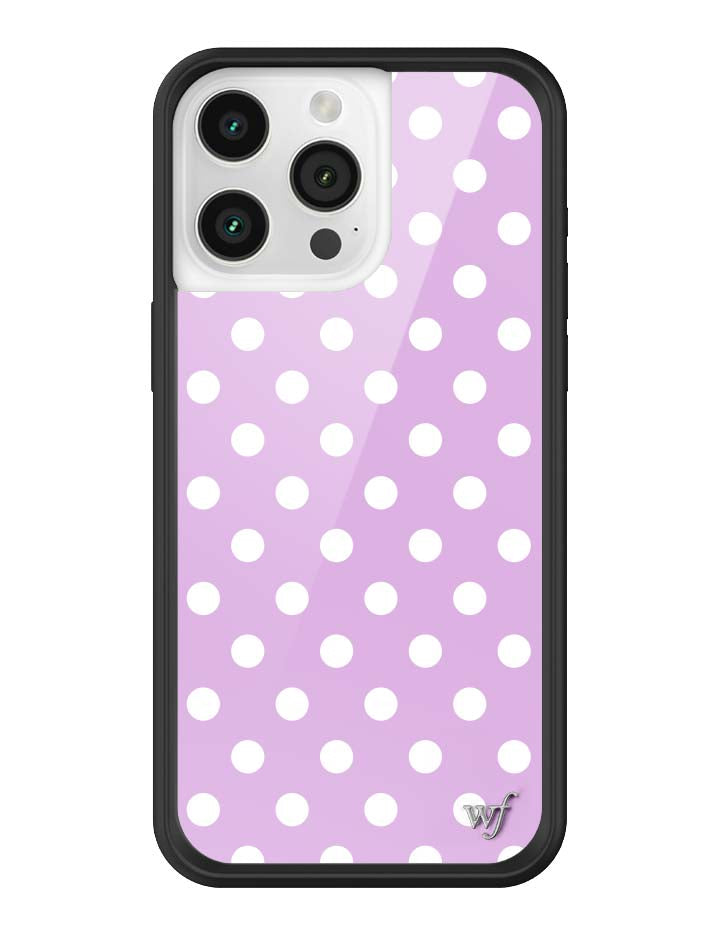 Polka Dot | Lavender and White iPhone Case