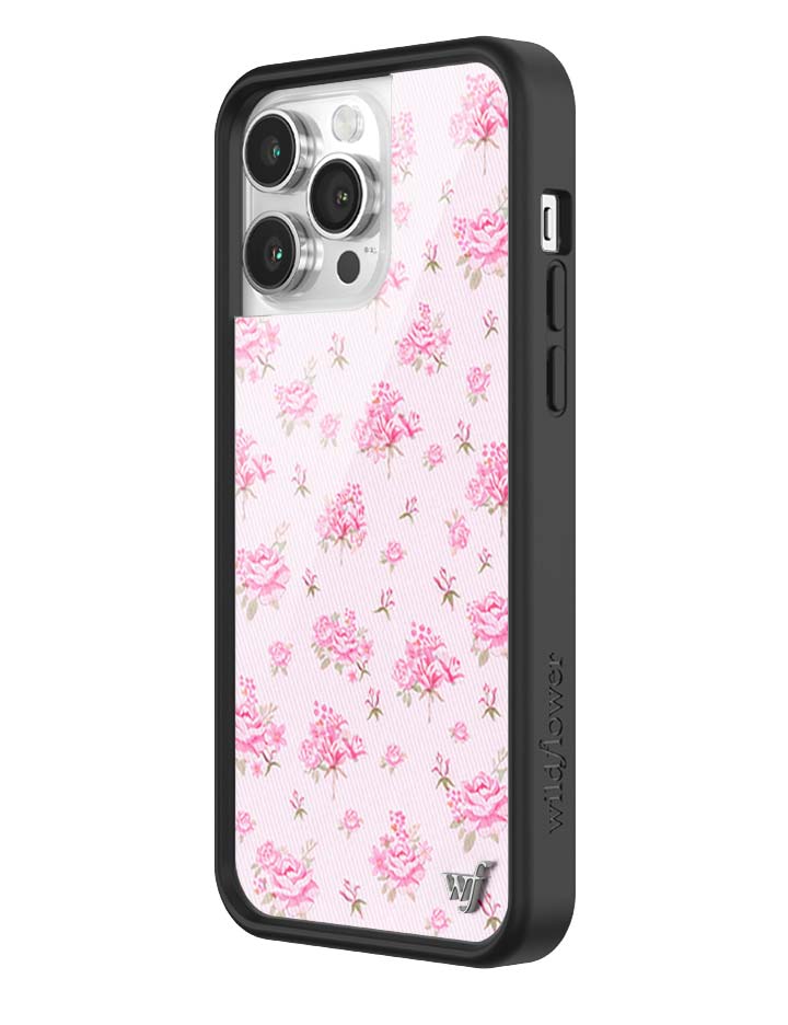 Forget Me Not Floral | Pink iPhone Case