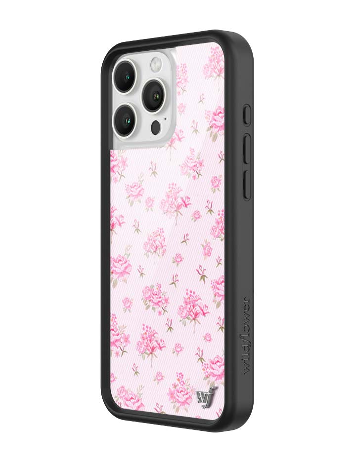 Forget Me Not Floral | Pink iPhone Case