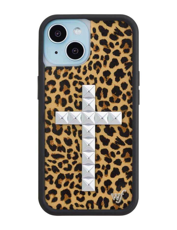 Stud Cross Meow iPhone Case