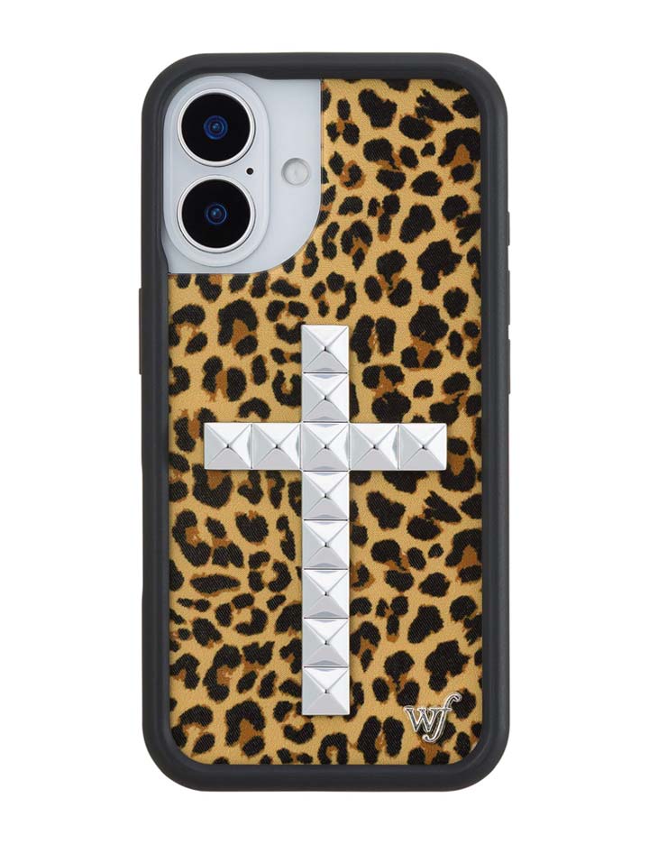 Stud Cross Meow iPhone Case